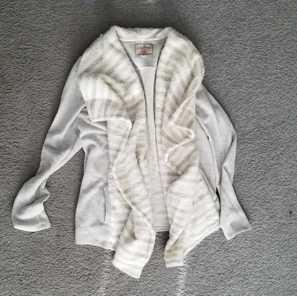 For @koifishlvr Lucky Brand Drapped Cardigan